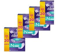 Deluxio Gifts Panty Liner 4X Dailies Odour Lock Normal Pantyliners Daily Fresh Big Pack 60 (240 Liners in Total)