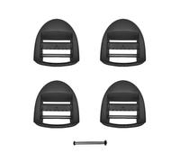 Deluxsa 1 inch Plastic Ladder Slider adjustable lock Buckles,Tri-glide Slide Clips,Replacement for Belt backpack strap, 4 Pcs 1 Inch, 4 Pcs 1 Inch
