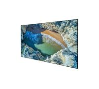 DELUXX Cinema Rahmenleinwand SlimFrame 298 x 168cm, 135-4K Pro Flex MWHT