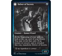 Delver of Secrets // Insectile Aberration (foil) | Innistrad: Double Feature
