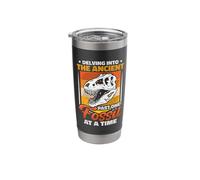 Delving into The Ancient - Dinosaur Paleontologist Stainless Steel Insulated Tumbler