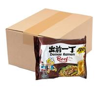 Demae Ramen Noodles Beef Flavour Pack 30 (100g Each) - Instant Nissin Noodles Authentic Asian Ramen