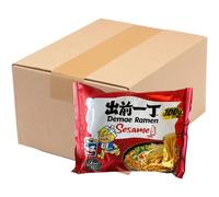 Demae Ramen Noodles Sesame Oil Flavour Pack 30 (100g Each) - Instant Nissin Noodles Authentic Asian Ramen