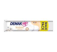 Demak'Up Sensitive Cotton Pads for Face and Eyes 100% Natural Cotton Fibres Pack of 93