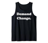 Demand Change Bold Statement Activism Tank Top