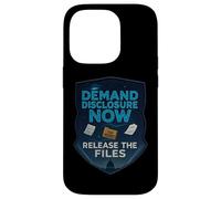 Demand Disclosure Now Release the Files Virtue UFO UAP Case for iPhone 14 Pro