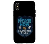 Demand Disclosure Now Release the Files Virtue UFO UAP Case for iPhone X/XS