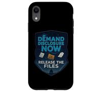 Demand Disclosure Now Release the Files Virtue UFO UAP Case for iPhone XR