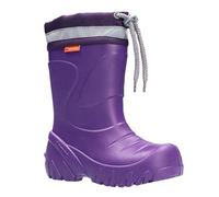DEMAR. Eva Lightweight Children's Wellington Boots with Cuff Lined with Wool MMT-S, purple, 5/6 UK Child