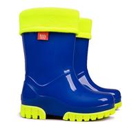 Demar Kids Boys Girls Wellies Rain Boots Warm Fleece-Lined Light Unisex Children Wellington Boots