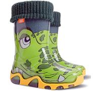 Demar Kids Boys Girls Wellies Rain Boots Warm Fleece-Lined Light Unisex Children Wellington Boots