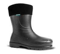 demar. Laura lightweight EVA rubber boots lined Black Size: 7 UK