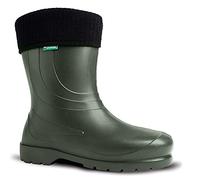 demar. Laura lightweight EVA rubber boots lined Green Size: 9 UK