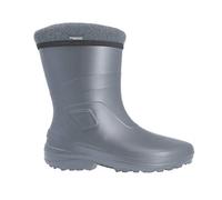 DEMAR Lucy Women's Lightweight EVA Wellington Boots Lined, Metallic grey, 5 UK