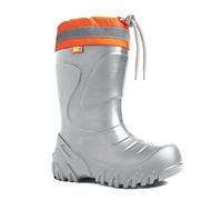 Demar Mammoth Little Kids Wellington Boots 9.5/10.5 UK Child (Label: 28/29) Silver
