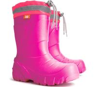 Demar Mammoth Big Kids Wellington Boots 1/2 UK (Label: 34/35) Pink