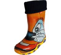 Demar Stormer Kids Boys Girls Wellies Rain Boots Warm Lined Wellington Boots