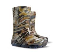Demar Stormer Printed Children's Wellies, Green Mosaic, Eu 28/29