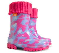 Demar Twister Children Wellington Boots 7/8 UK Child (Label 24/25) Heart