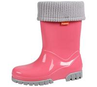 Demar Toddlers Kids Boys Girls 2-10yrs Wellies Rain Boots Children Wellington Warm Lined (Pink Twister, 8.5/9 UK Child, numeric_8_point_5), 8.5 UK Child