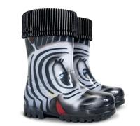 Demar Toddlers Kids Boys Girls Wellies Rain Boots Warm Lined Wellington Boots