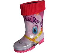 Demar Twister Children Wellington Boots 4/4.5 UK Child (Label 20/21) Pony