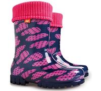 Demar Twister Children Wellington Boots 7/8 UK Child (Label 24/25) Pink Purple