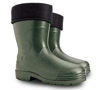 Demar Wellington Boots Feather-Light Eva Rain Boots Thermal Boots Men Boys Green Farmer Green Size: 9.5 UK
