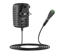 Demark 12V 2A Power Supply for LED Strip Lights, 100-240V AC to DC 12V Converter Adapter Driver Transformer, 24W UK Plug with 1.5M Cable, 5.5mm x 2.1mm Jack (1m)