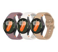 Demark 20mm No Gap Straps for Samsung Galaxy Watch 7/6/5/4/FE Strap 40mm 44mm,Galaxy Watch 6 Classic 47mm 43mm/Galaxy Watch 4 Classic Strap 42mm 46mm/Watc h 5 pro 45mm(Pack B)