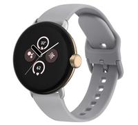 Demark Silicone Strap for Google Pixel Watch Strap/pixel Watch 2 strap/watch 3 41mm,Soft Silicone Sport Band for google pixel watch 3 41mm 2 1 Women Men (Grey)
