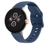 Demark Silicone Strap for Google Pixel Watch Strap/pixel Watch 2 strap/watch 3 41mm,Soft Silicone Sport Band for google pixel watch 3 41mm 2 1 Women Men (Navy Blue)
