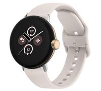 Demark Silicone Strap for Google Pixel Watch Strap/pixel Watch 2 strap/watch 3 41mm,Soft Silicone Sport Band for google pixel watch 3 41mm 2 1 Women Men (Starlight)