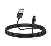 Demark Smart Watch Charger 2 Pin Magnetic 4mm Charging USB Cables Compatible with Reflex Active, Radley, Nerunsa, AcclaFit Smartwatch Fitness Tracker Charging (USB 100cm)