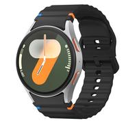 Demark Sport Strap Compatible with Samsung Galaxy Watch 7 Strap - Soft Silicone Band für Galaxy Watch 6 5 4 Strap 40mm 44mm-No Gap Wave Watchband for 6 Classic/4 Classic/5 Pro/FE