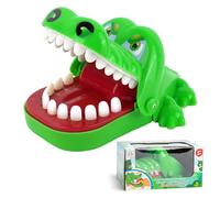 Demarsen Crocodile Dentist Game Crocodile Toy Green Family Entertainment Game Funny Toys for Children Kids and Adult