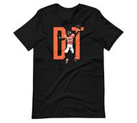 Demaryius Thomas B%r%o%n%c%os Receiver Fan Art Graphic Tee Short-Sleeve T-Shirt(Large)