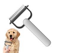 Dematting Comb for Cats | Shedding Brush - Dematting Comb Grooming Detangling Tools for Doodle Long Haired Pets Dogs Cats