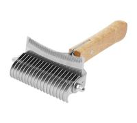 Dematting Comb for Dog and Cat,3 In 1 Double Sided Pet Grooming Brush,Professional Dogs Cats Detangler Brush,Undercoat Rake Deshedding Tool for Shedding, Matted Fur, & Undercoat