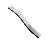 Dematting Comb For Dogs - Ergonomic Dog Grooming Curved Comb - Metal Dog Comb, Dog Combs For Grooming Matting, Doodle- Brush, Dematting Comb For Dogs