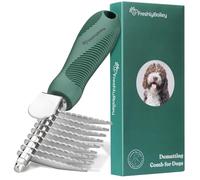 Dematting Comb for Dogs - Mat Removal for Doodles, Goldendoodles, and Poodles - For Curly and Wavy Hair
