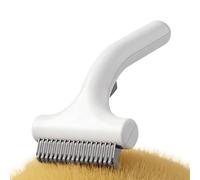 Dematting Tool for Cats, Damping Comb for Pet Grooming - Knots Remover with Pet Tether, for Dogs and Cats with Short and Long Haired, for Indoors, Home and Puppies