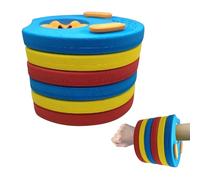 demaxiyad 6 Piece Swim Arm Float, Swim Float, Arm Rings, EVA Foam Discs for Training, Pond Sleeves