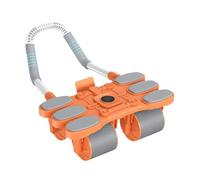 demaxiyad Abdominal Exercise Roller | Four-Wheel Auto Rebound Workout Ab Roller - Anti-Slip Grip Strength Training Equipment for Sports Enthusiasts Teens Athletes Women Men Adults