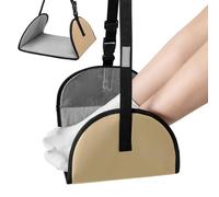 demaxiyad Airplane Hammock Foot Cushion - Foot Hammock for Sleeping on Travel | Under Desk Foot Support Swing - Hanging Footrest for Airplane Office Train Break Lunch Under Car