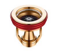 Demaxiyad Anti Return for Floor Siphon, Full Copper Anti-putrid Drain Throat, Magnetic Hanging Odor Control Device, for Square and Round Sewers, Prevents Odor