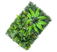 demaxiyad Artificial Grass Wall Panel - Privacy Screen For Fence, Artificial Green Wall Panel, For Garden, Shopping Mall, Interior, Garden, Cafe, Restaurant, Wedding