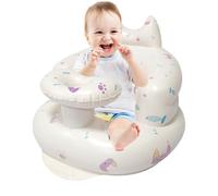 demaxiyad Blow Up Chair for Baby - Cute Pattern Foldable Multi-Functional Inflatable Back Support Sofa,Blow Up Floor Seat Portable Baby Learning Chair for Age 3+ Months with Built in Pump for Seaside
