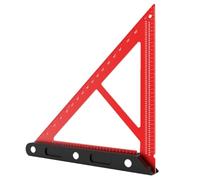 demaxiyad Carpenter's Square | Measuring Tool for Architecture and Drawing, Precision Tracing Square with Precision Holes for Drawing, Framing, Carpentry and Architecture