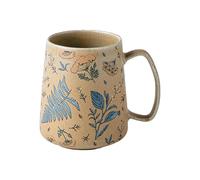 demaxiyad Ceramic Coffee Mug, Hand Painted Floral Ceramic Mug, Large Capacity 710ml Coffee Cup, for Milk Tea Juice Study Living Room Movie Nights Home Decor Lovers Students